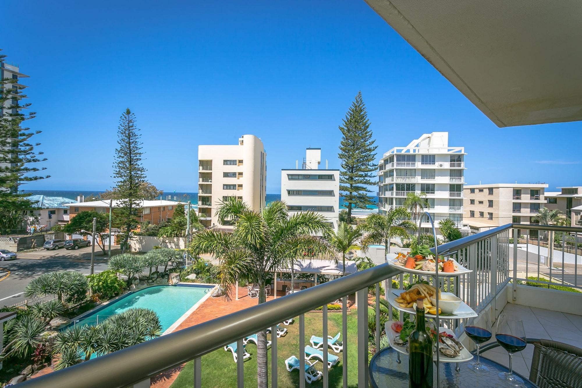 Surfers Beachside Holiday Apartments Gold Coast Exterior foto