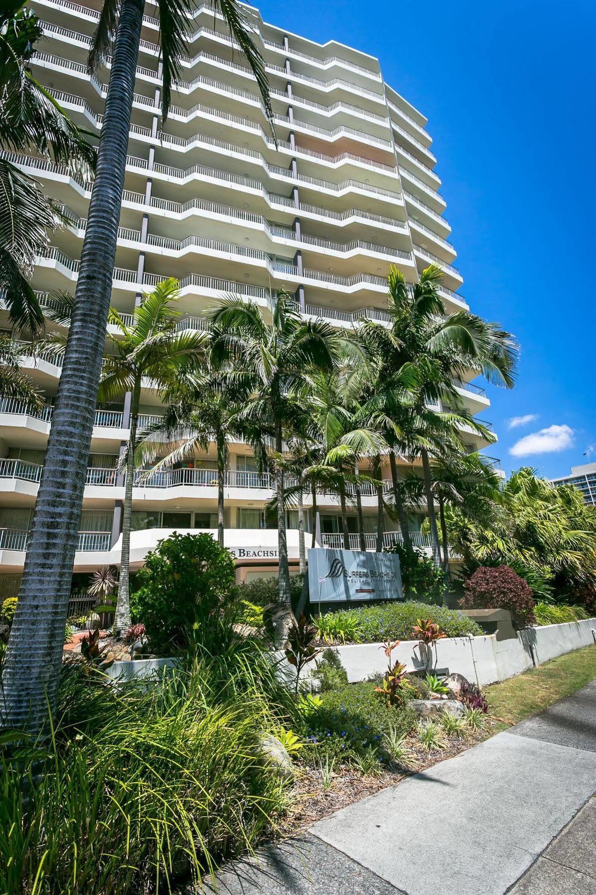 Surfers Beachside Holiday Apartments Gold Coast Exterior foto